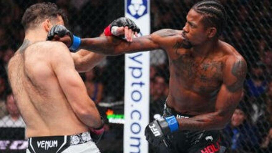 Инцидент между Долидзе и Холландом после UFC 307