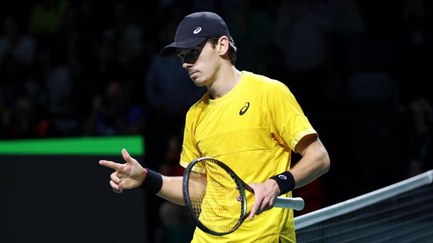 Алекс де Минор победил на Ultimate Tennis Showdown в Лондоне