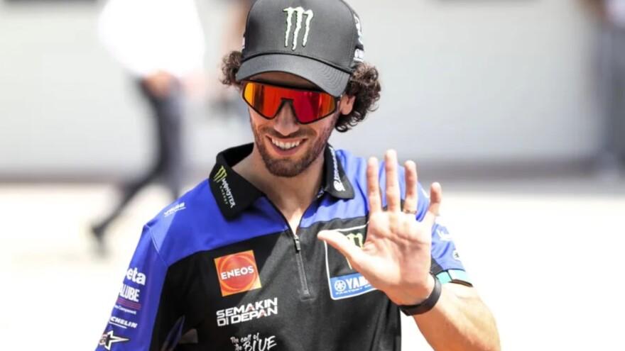 Лидер команды Ямаха MotoGP сделал себе необычный подарок на день рождения