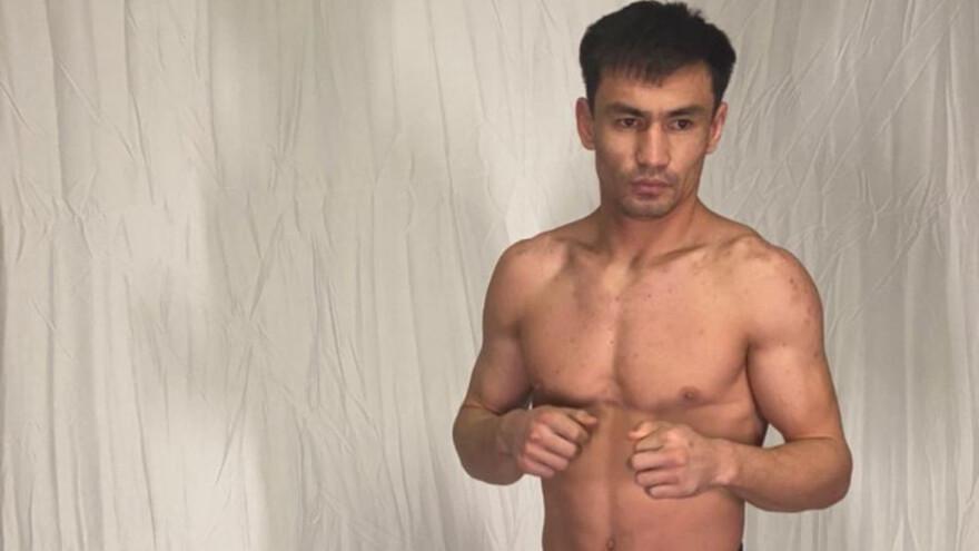 Каршыга Даутбек прошел взвешивание перед боем на турнире Rizin 49