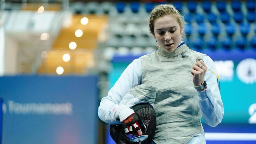 София Актаева выиграла золото этапа Кубка мира по фехтованию среди юниоров