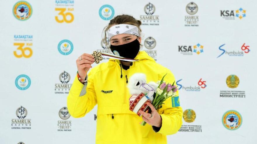 Анастасия Городко завоевала серебро на юниорском чемпионате мира в Алматы