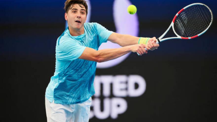 Мог взять один сет. Казахстанец Шевченко на Aus Open с боем проиграл Карлосу Алькарасу