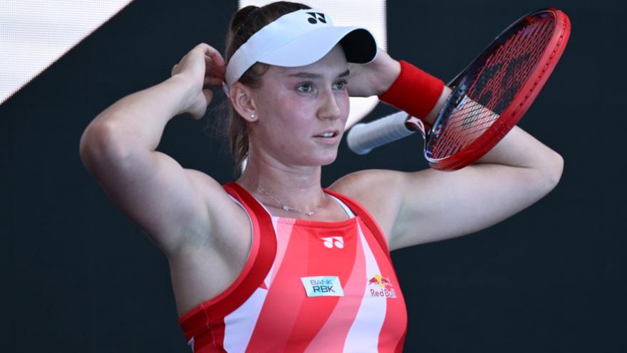 "Всё не очень". Рыбакина — о своем состоянии после победы над Ястремской на Aus Open