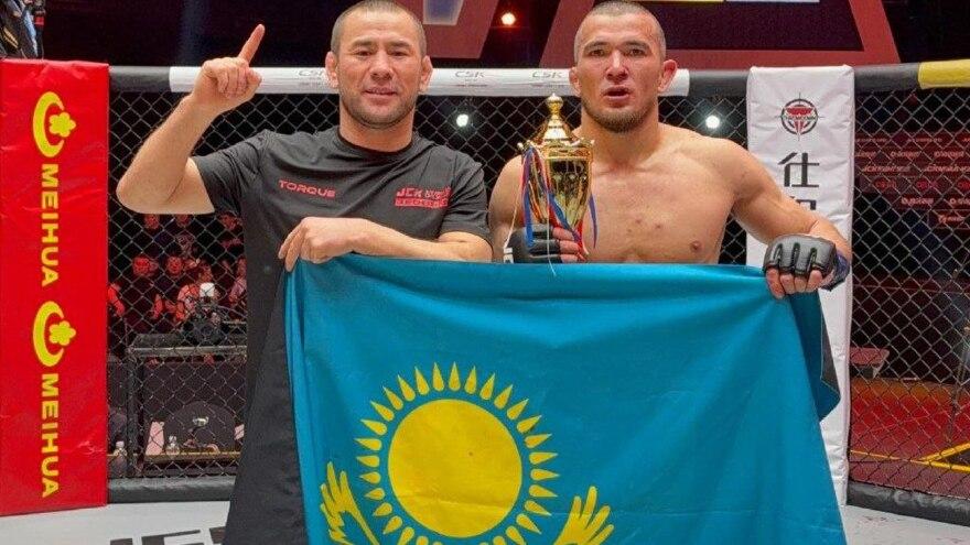 Казахстанский файтер Кошен Аканов стал победителем турнира ММА в Китае