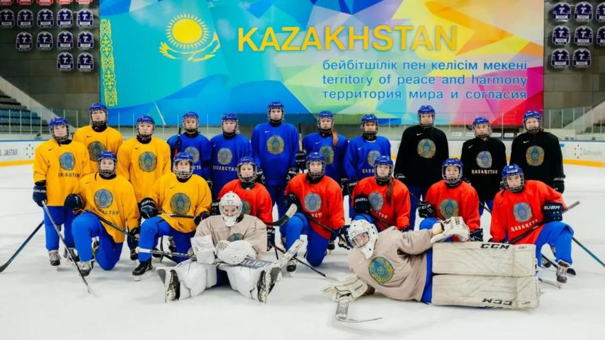 Казахстанские хоккеистки стали лучшими бомбардирами чемпионата мира