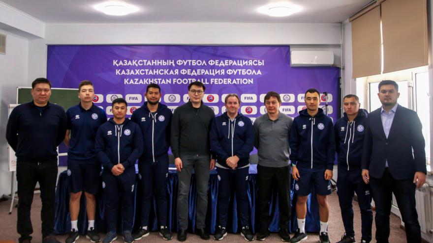 Президент КФФ посетил базу национальных сборных КФФ в Талгаре