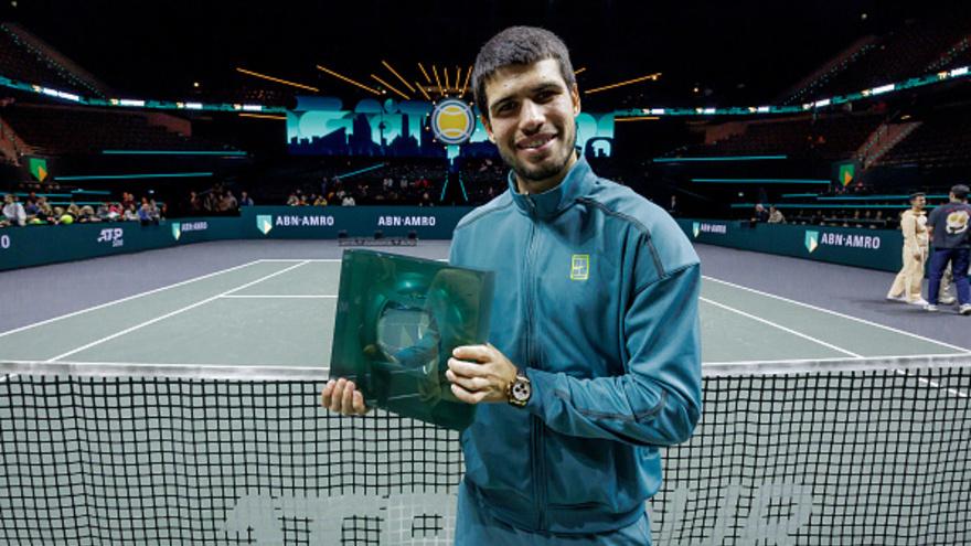 Алькарас - первый испанец, который выиграл Rotterdam Open: также Карлос установил другой рекорд
