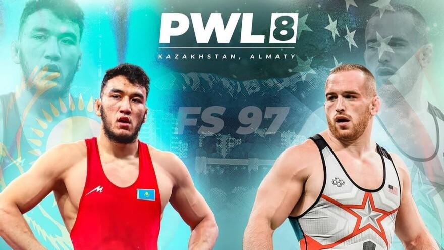 Стал известен полный список борцов, которые примут участие в турнире PWL в Алматы