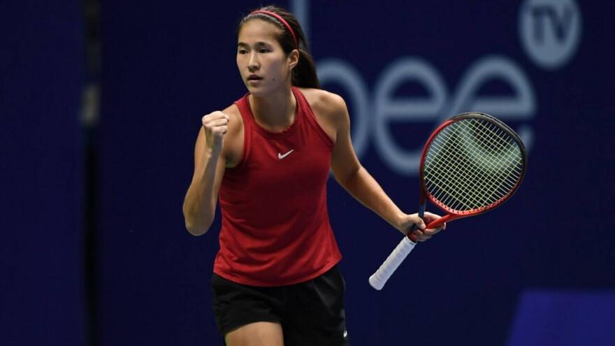 Жибек Куламбаева вышла в финал парного разряда турнира ITF в Анталье