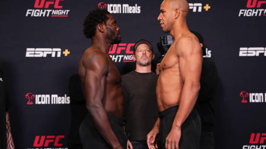 Результаты взвешивания перед UFC Vegas 102