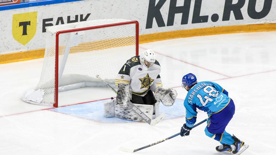 Барыс — Адмирал — 2:4. Быстро начали, но не развили. Видео голов, обзор матча