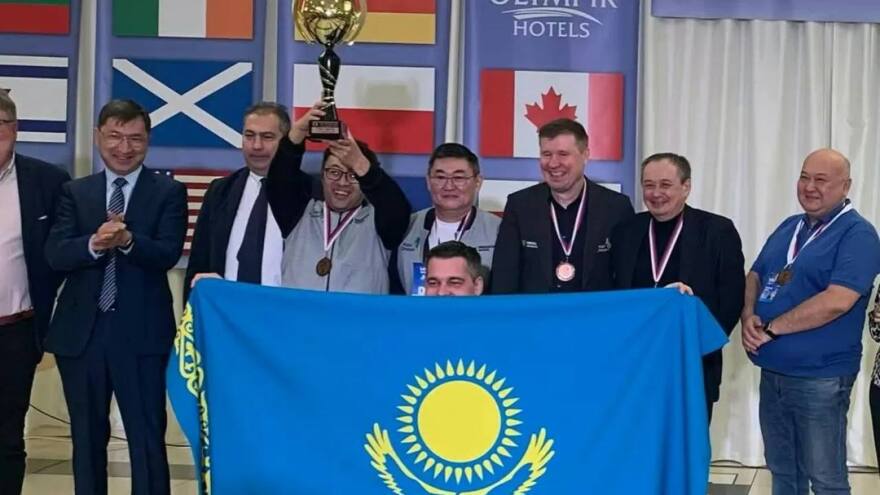 Казахстанские шахматисты стали призерами чемпионата мира