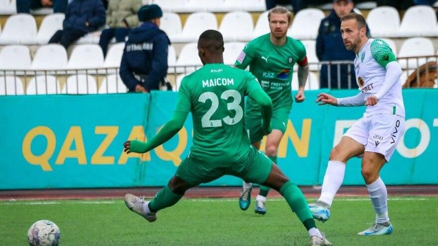 Атырау - Елимай - 0:0. Видео голов и обзор матча