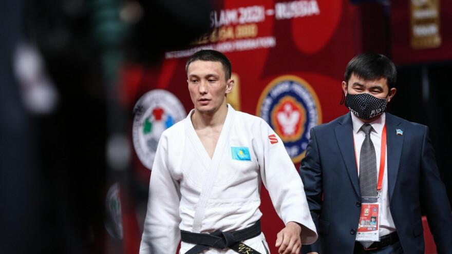 Куанов уступил в четвертьфинале Tashkent Grand Slam после упорной борьбы