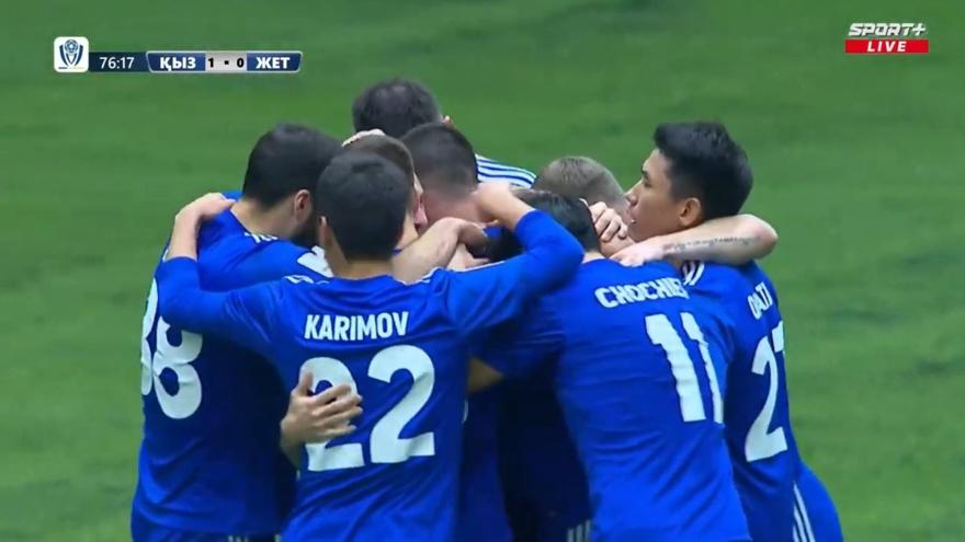 Кызылжар — Жетысу — 1:1. Гол-красавец Шмидта в девятку. Видео голов, обзор матча