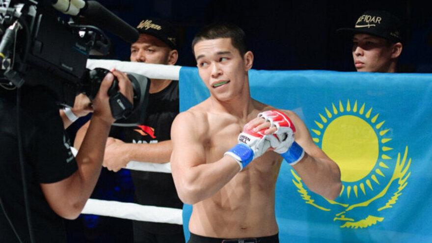 ВИДЕО. Асу Алмабаев прибыл на арену UFC