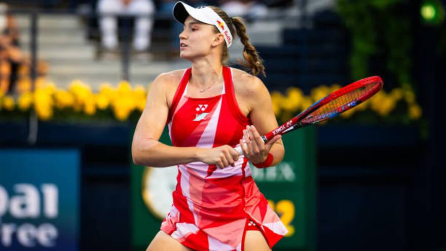 Победила в двух сетах. Елена Рыбакина уверенно стартовала на турнире WTA 1000 в Индиан-Уэллсе
