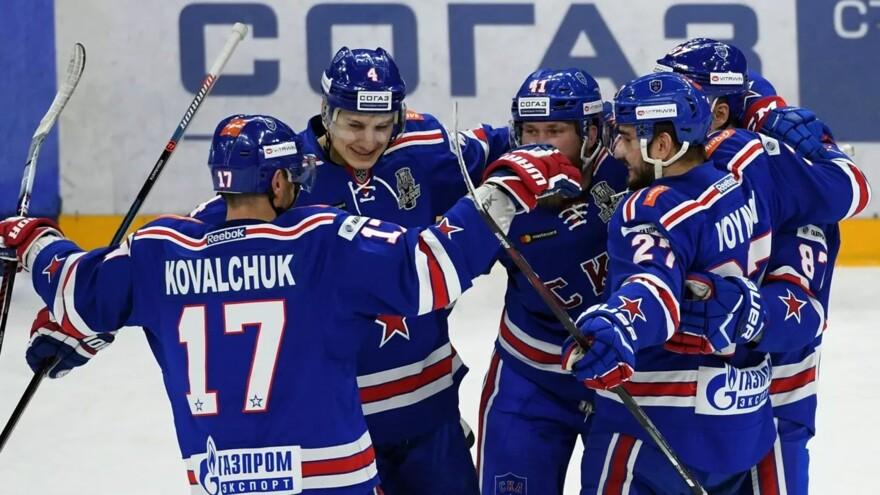 СКА вырвал победу у Металлурга в ярком поединке с дублем Толчинского
