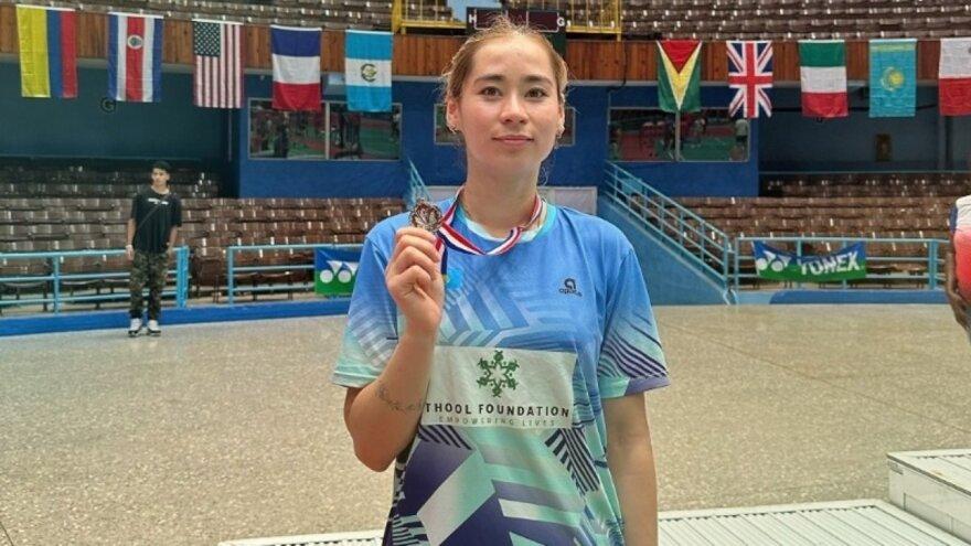 Казахстанская бадминтонистка Камила Смагулова выиграла бронзу в Гаване