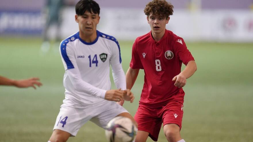 Сборная Узбекистана U16 проиграла сверстникам из Беларуси