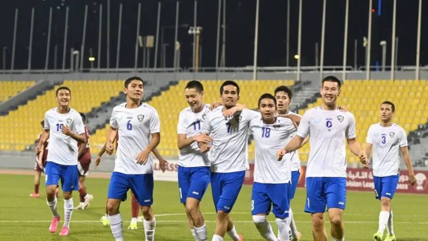 Сборная Узбекистана U17 с разгромным счетом победила представителей Катара