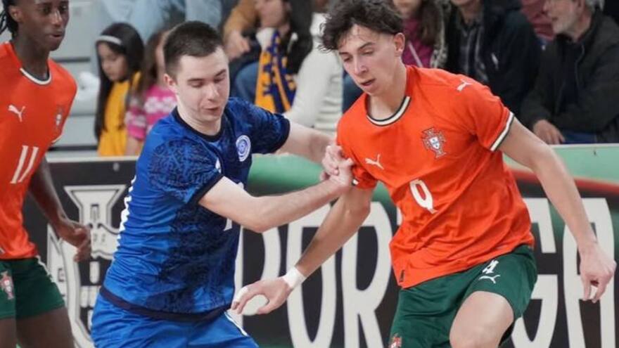 Португалия U-19 - Казахстан U-19 - 3:1. Два удаление в конце матча. Видео голов и обзор 