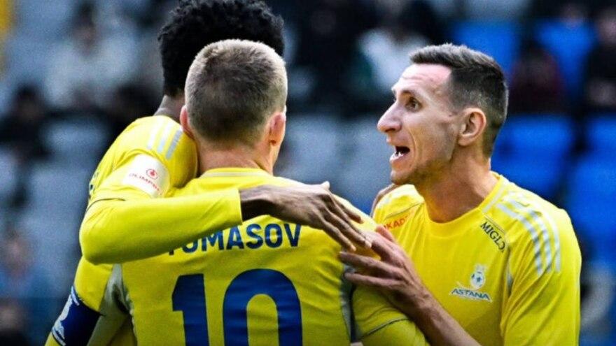«Жетісуға» мүмкіндік қалдырмады. Томасов Смақов шәкірттерін аямай, «Астананы» алға шығарды