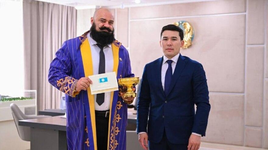 Сергей Цырульников получил поздравление от имени Президента РК