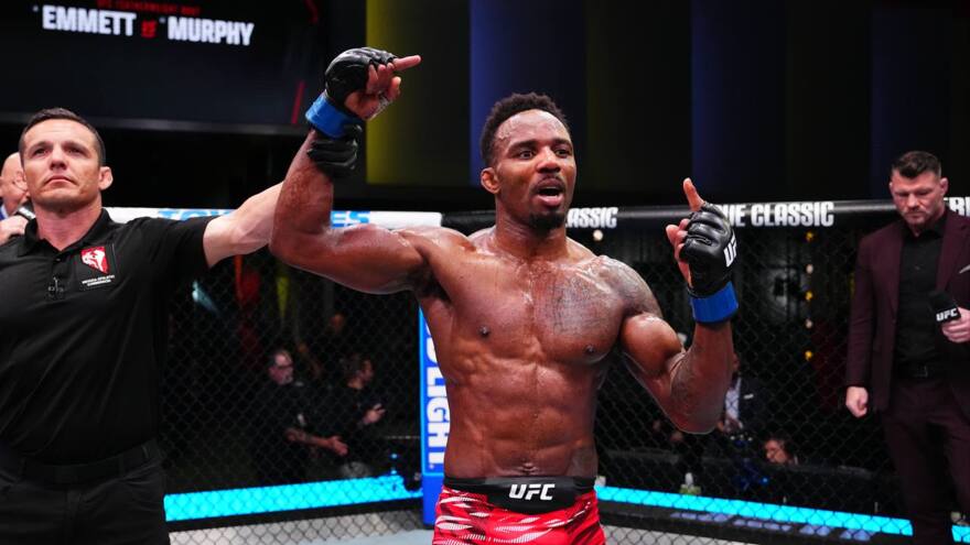 Стал известен победитель главной битвы турнира UFC on ESPN 65