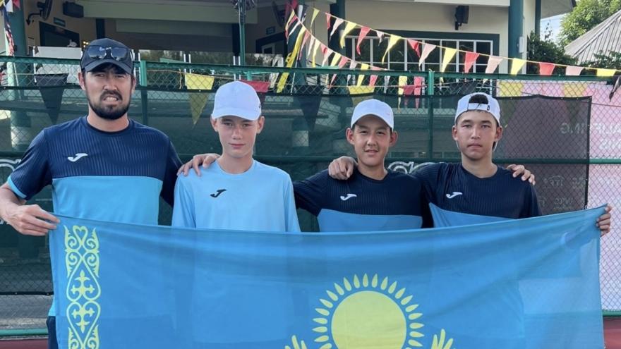 Юные теннисисты Казахстана вышли в финальный этап чемпионата мира