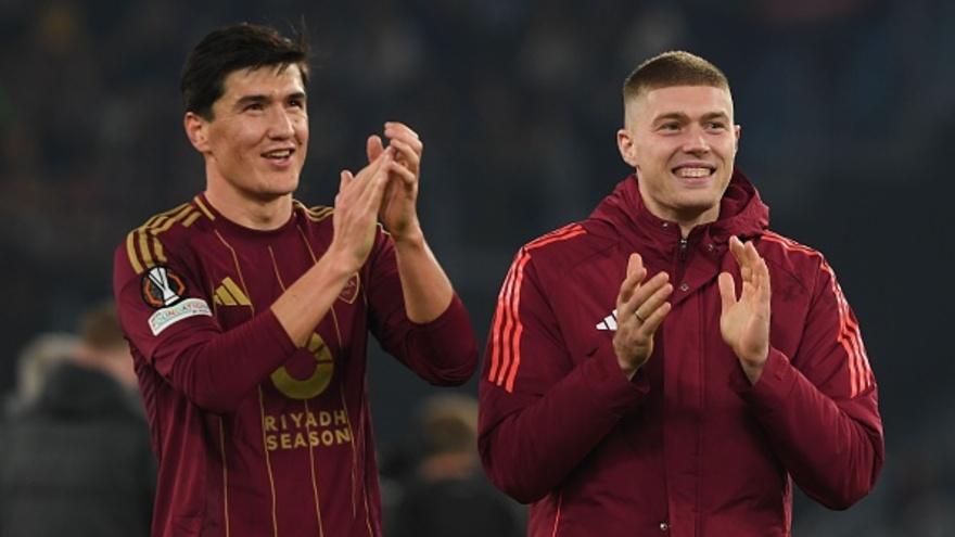 Шацких сравнил стиль игры форвардов «Ромы» Шомуродова и Довбика