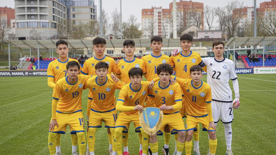 Сборная Казахстана U17 уступила Китаю на Турнире развития УЕФА