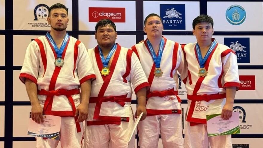 Завершился чемпионат Казахстана по казак куреси