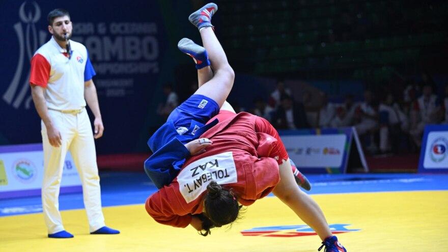 Итоги выступления сборной Казахстана на чемпионате Азии по самбо