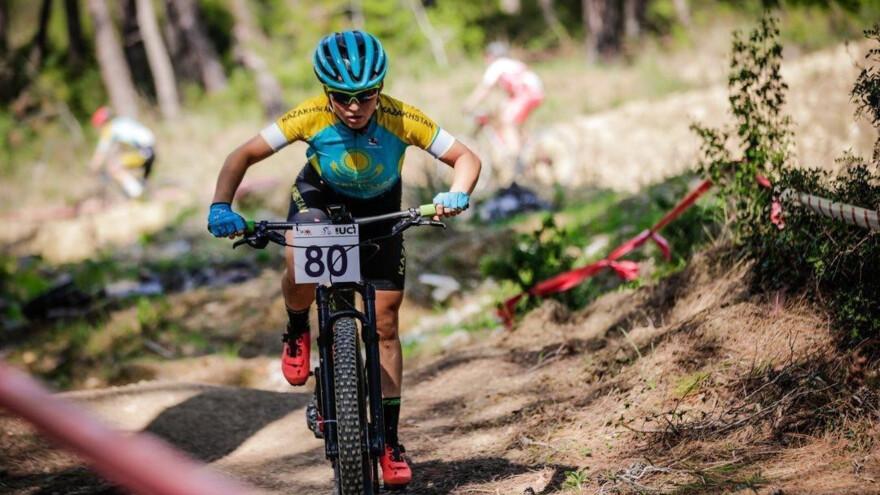 Казахстан завоевал серебро на старте чемпионата Азии по маунтинбайку