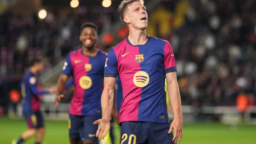 «Барселона» - «Мальорка» - 1:0. 12 сейвов и единственный гол Ольмо! Видео гола и обзор матча