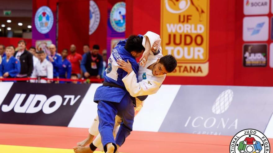 Шерзод Давлатов выиграл для Казахстана вторую бронзу на чемпионате Азии по дзюдо
