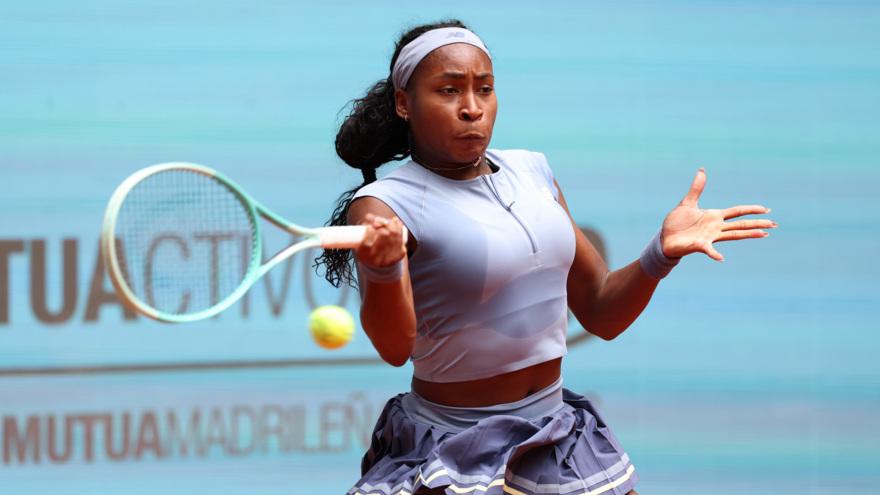 Гауфф — лучше. На супертурнире WTA в Испании определена первая пара полуфинала