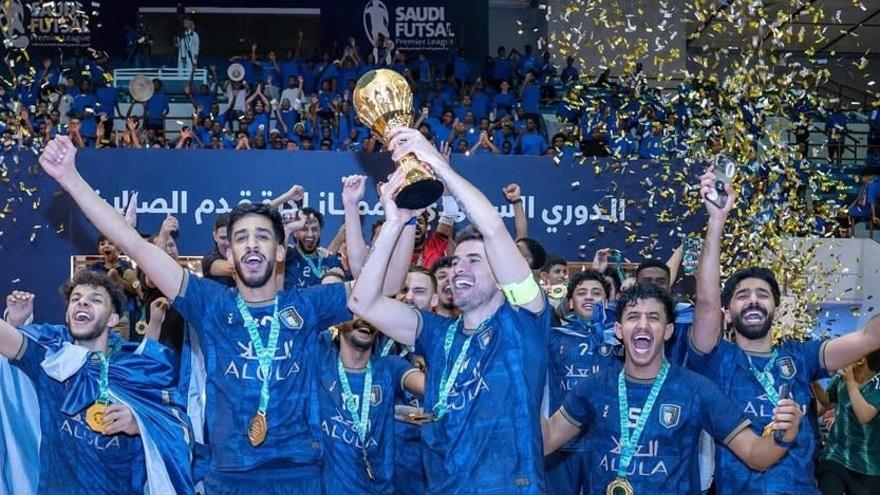 Лидер сборной Казахстана Дуглас Жуниор стал чемпионом Саудовской Аравии по футзалу