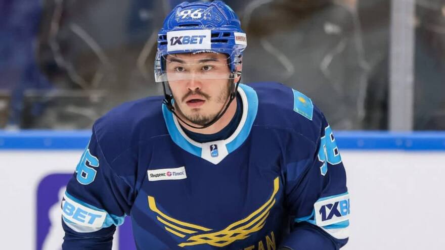 Асетов признан лучшим игроком матча против России на Qazaqstan Hockey Open