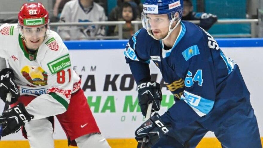 Второе поражение подряд: сборная Казахстана уступила Беларуси на Qazaqstan Hockey Open