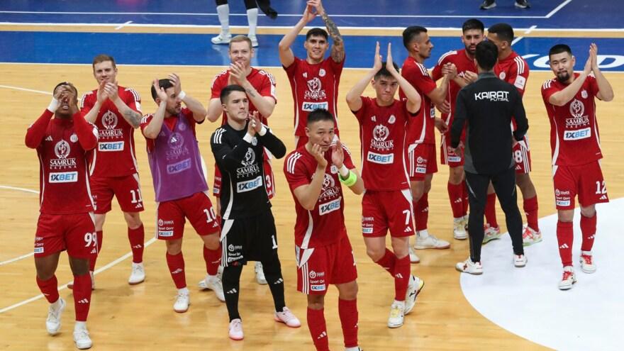 «Кайрат» установил исторический рекорд Лиги чемпионов УЕФА по футзалу