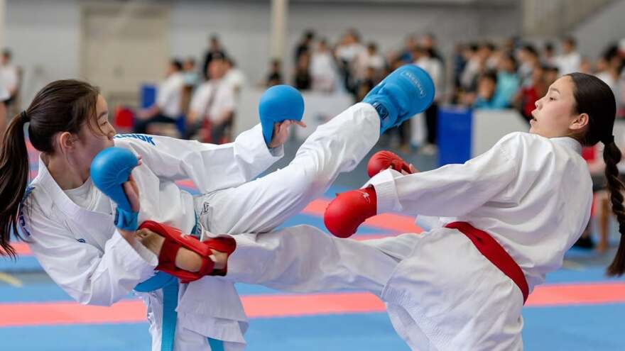 В Караганде прошел турнир по каратэ WKF Karaganda Open 2025