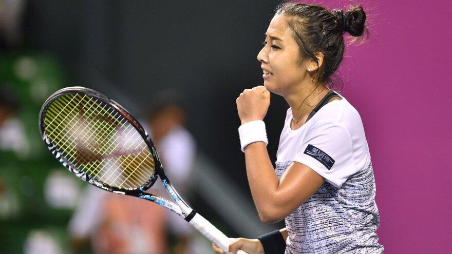 Зарина Дияс с легкостью вышла во второй круг турнира ITF W35 в Японии