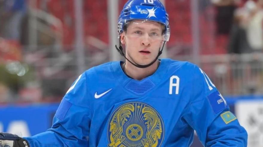 Определен лучший игрок сборной Казахстана в матче чемпионата мира по хоккею с Германией
