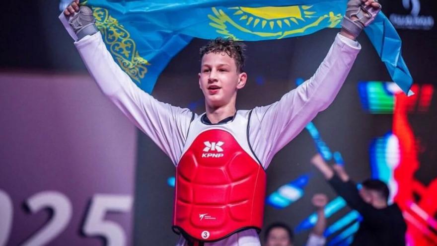 Юные таеквондисты Казахстана завоевали пять медалей на чемпионате мира в ОАЭ