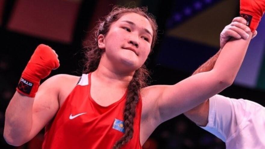 Айым Танкибаева приносит Казахстану первую золотую медаль на молодежном чемпионате Азии по боксу