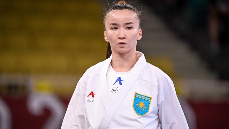 Молдир Жанбырбай завоевала бронзу на чемпионате Азии по каратэ