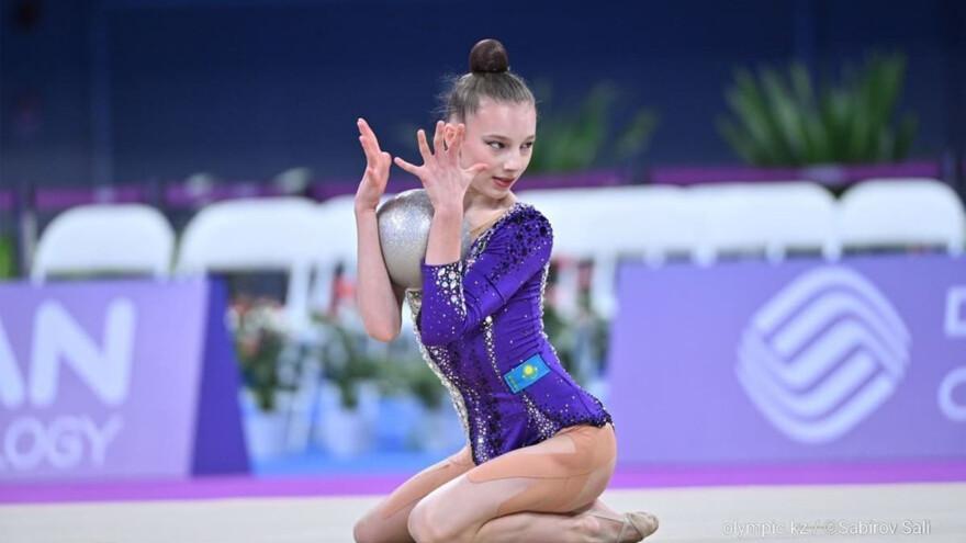 В Астане завершился чемпионат Казахстана по художественной гимнастике
